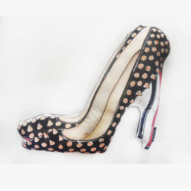 KAHRI - Studded Stilettos Pillow