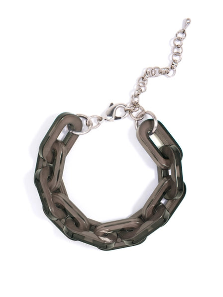 ZENZII Jewelry - Chain-ed On Style Bracelet - Chocolate Brown