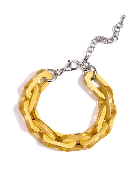 ZENZII Jewelry - Chain-ed On Style Bracelet - Honey