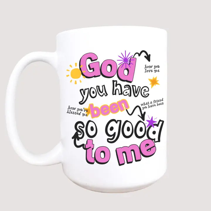 Christian mug, Christian gift, God is good, coffee mug, mug