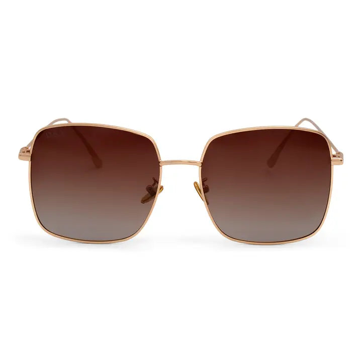 saint in brown sunglasses