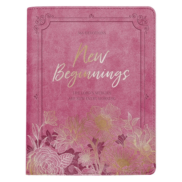 Devotional New Beginnings Pink Flexcover