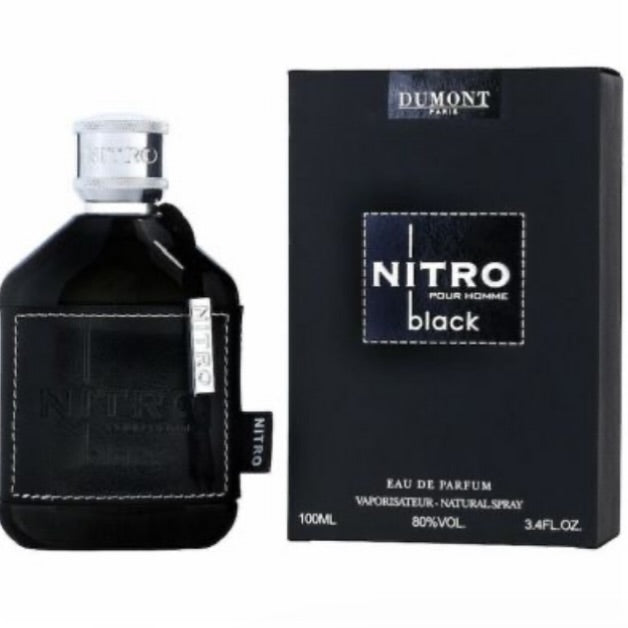 Dumont Nitro Pour Homme Black Men's Cologne