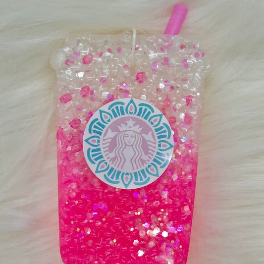 Pink Drink Freshie Bird of Paradise