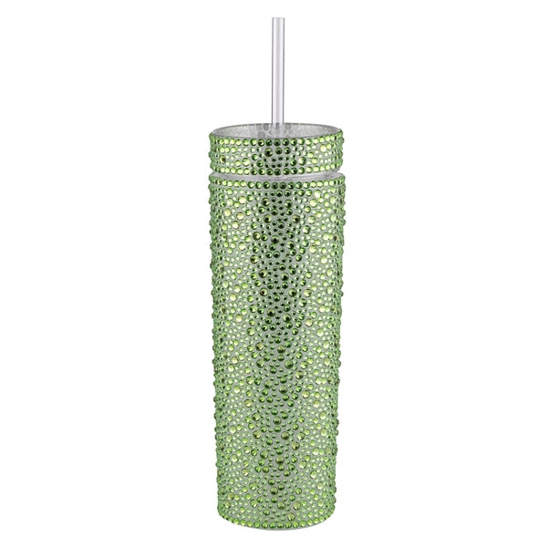 Rhinestone Strass Tumbler - Lime