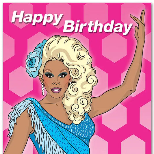 The Found - RuPaul Happy Birthday Card