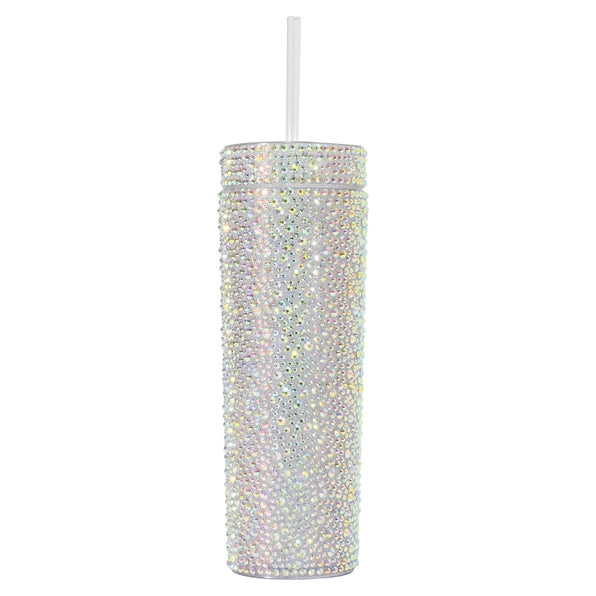 Rhinestone Strass Tumbler - Silver